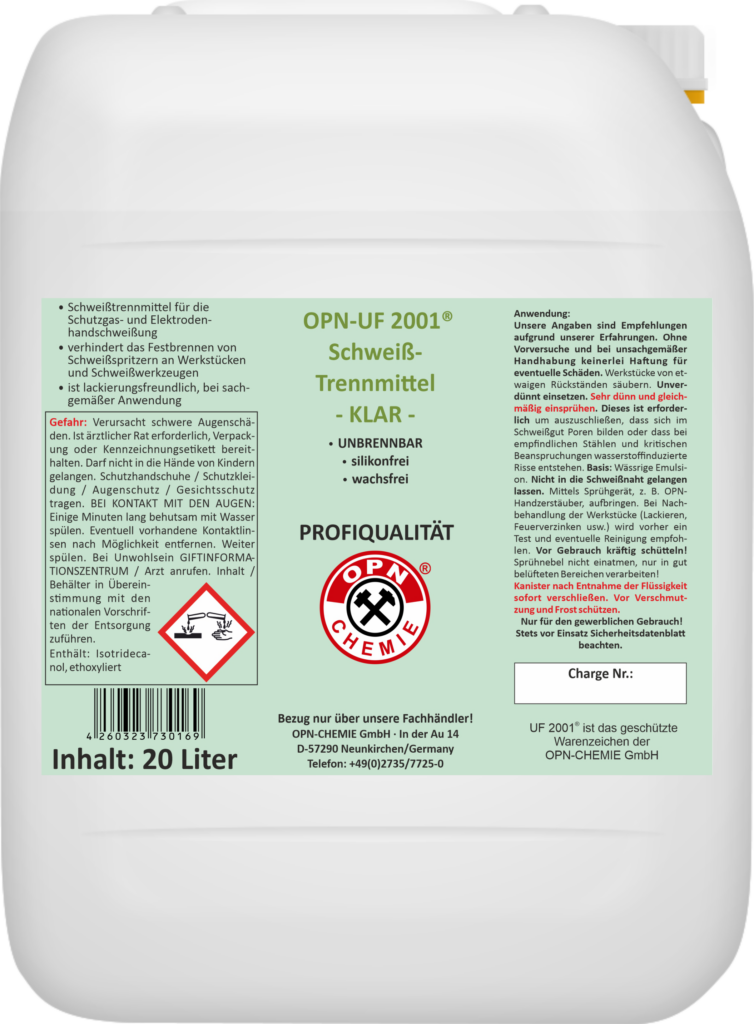 OPN-Spezial-Kühlmittel für die Schweißtechnik (200 L)